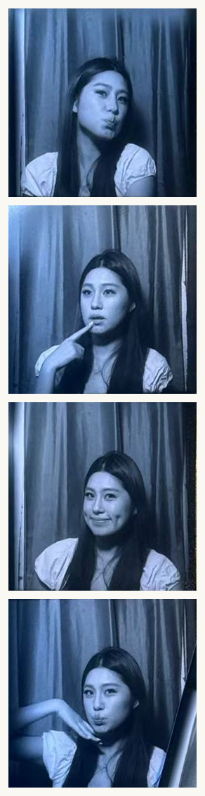 Annie’s original four-photo booth strip