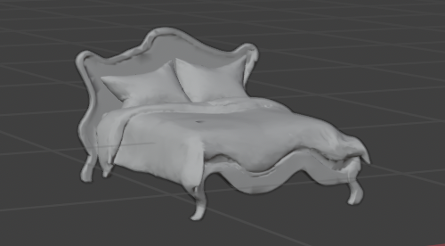 Distorted bed model