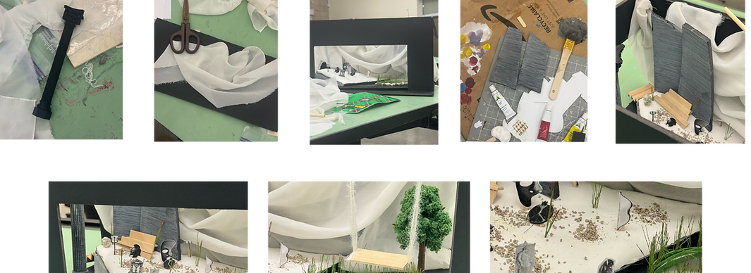 Drapery, walls and scenic detail construction